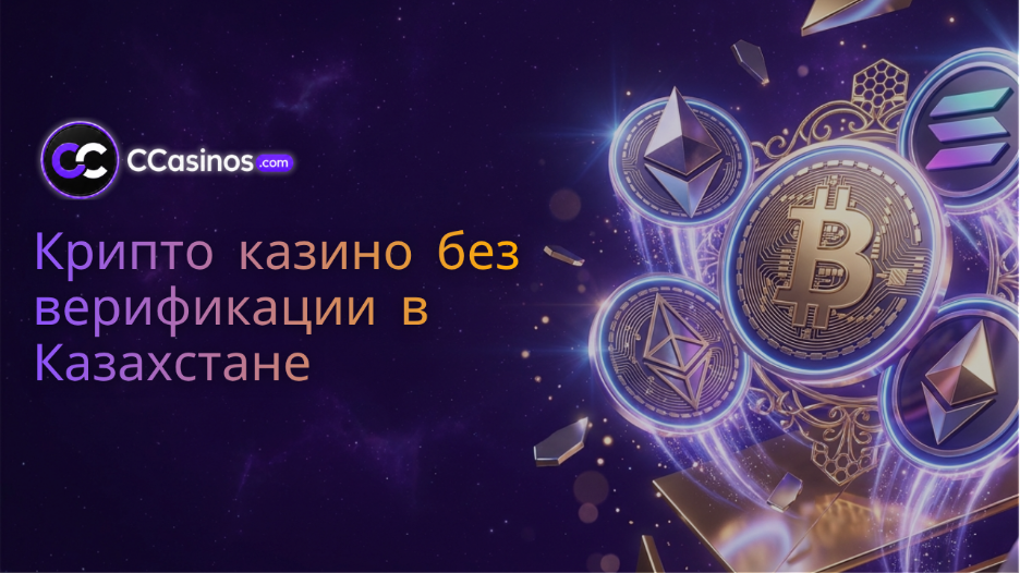 крипто казино без верификации Казахстан